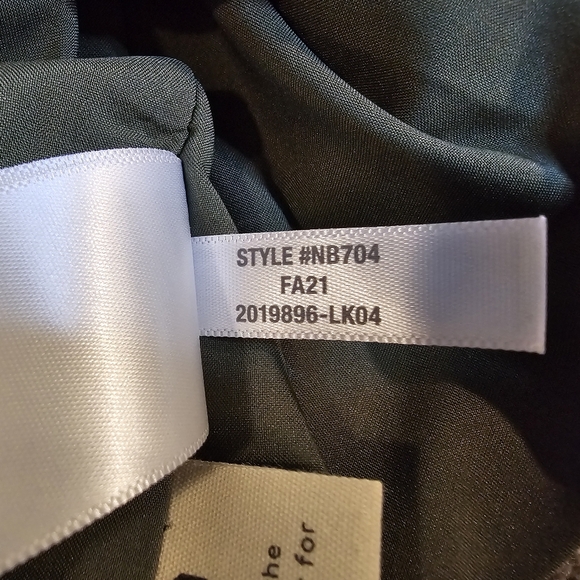 Madewell Herringbone Wool Button-front Mini Skirt Size 2 Green NWT - Picture 8 of 12